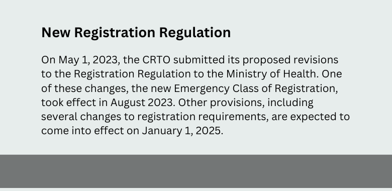 New Registration Regulation